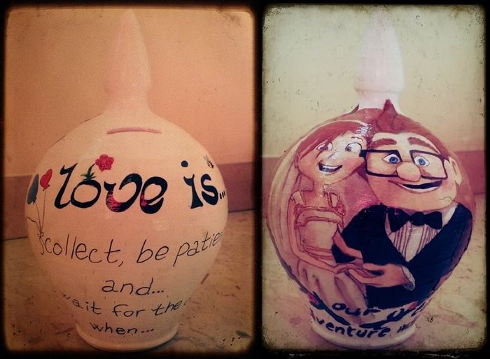 Salvadanaio "Wedding" handmade