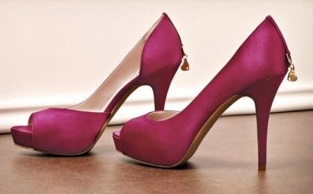 scarpe fucsia