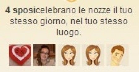 Sposi il mio stesso giorno