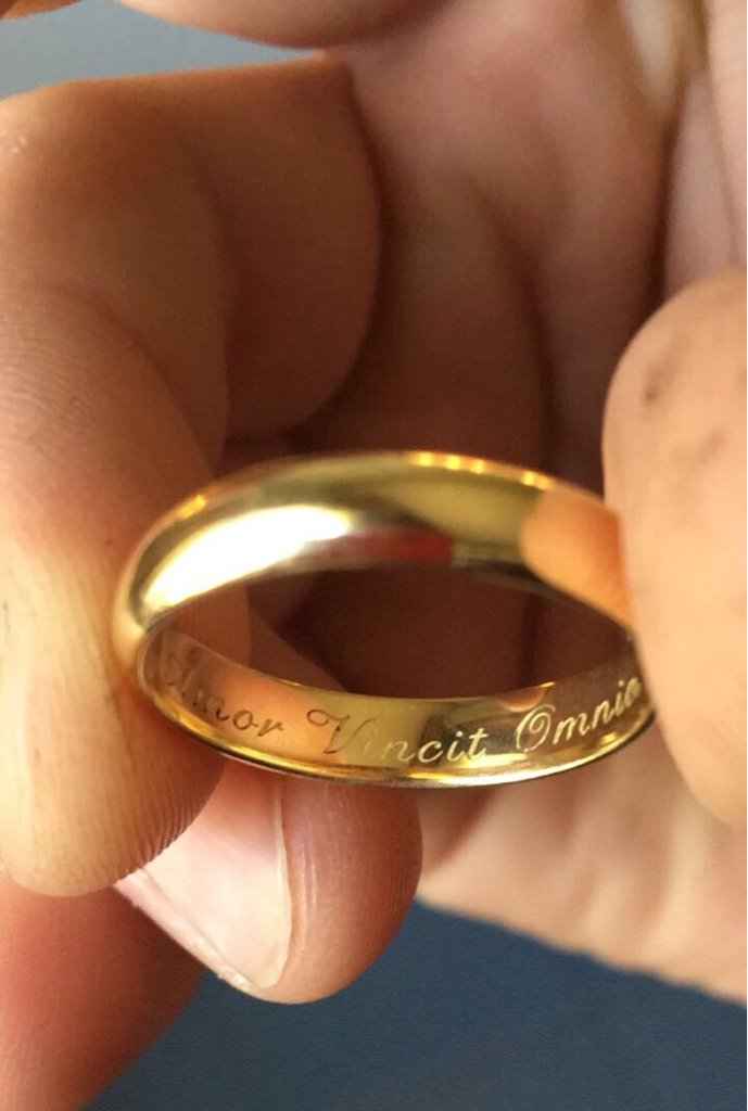 Incisione delle fedi - 1