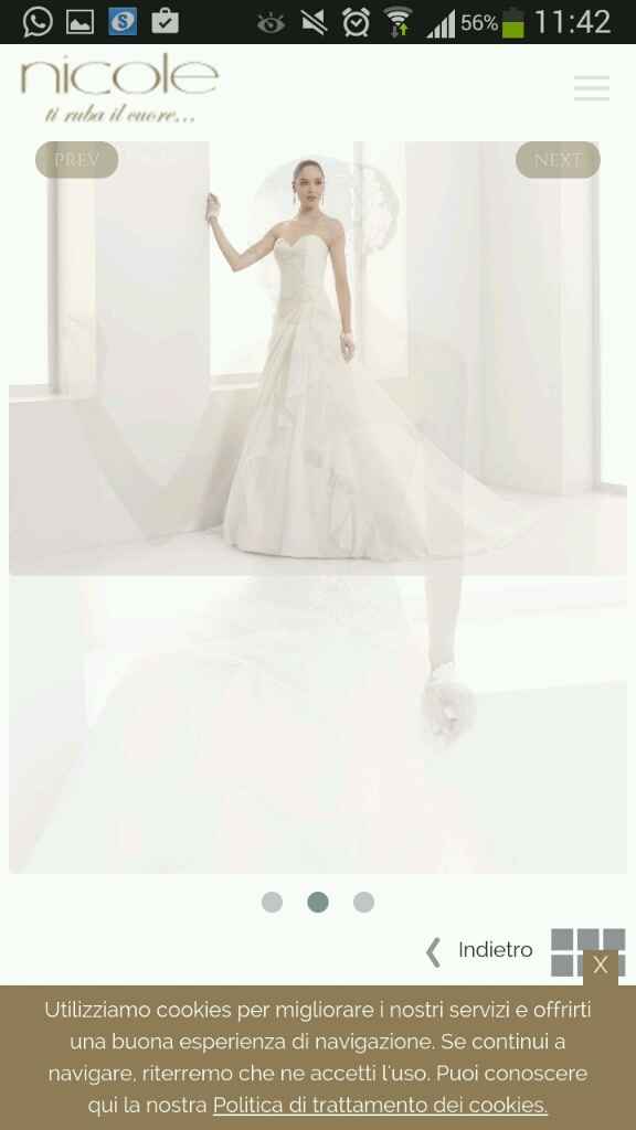 Costo abiti nicole 2015 - 2