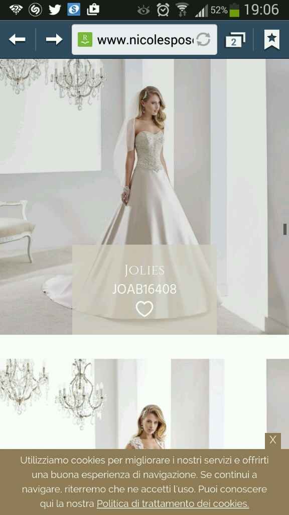 Costo abiti nicole 2015 - 2