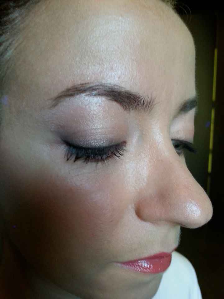 Prima prova trucco....anzi due in una