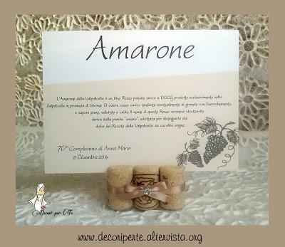 Segnatavoli tema vino - 1