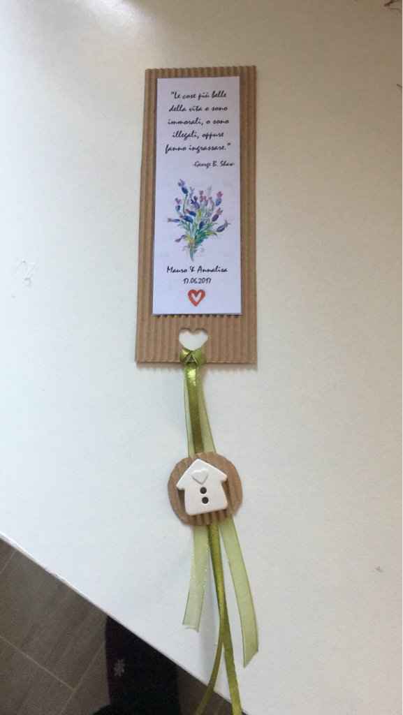 Segnaposto si o no?? se si postate - 1