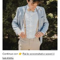 Fai lo screenshot e scopri il vestito dello sposo - 1