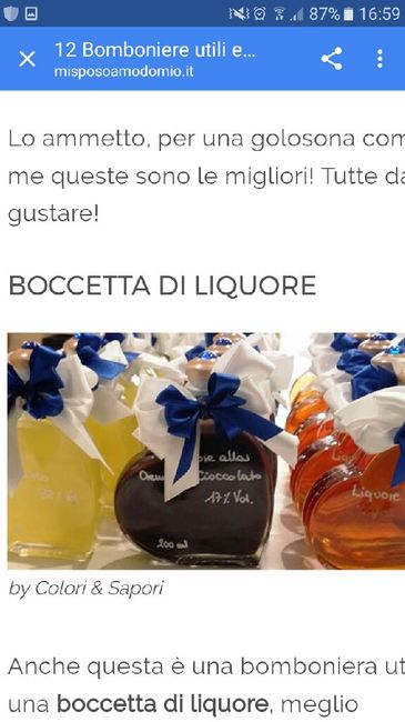 Bomboniere gastronomiche sondaggio - 3