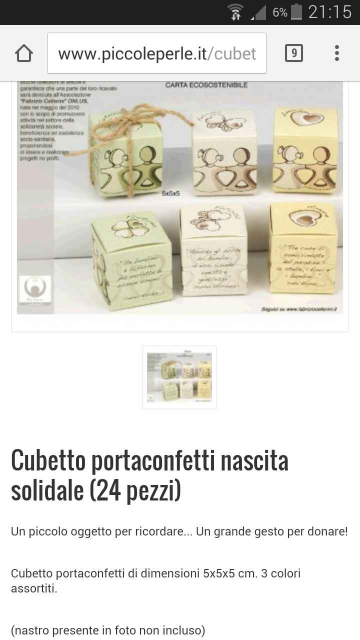 Bomboniere sbagliate :-( - 1