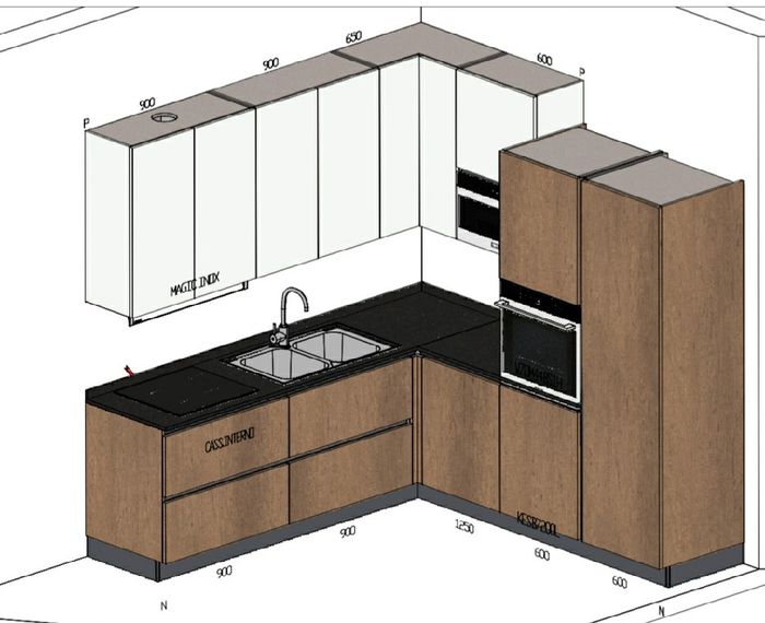 Rivestimento cucina - 1