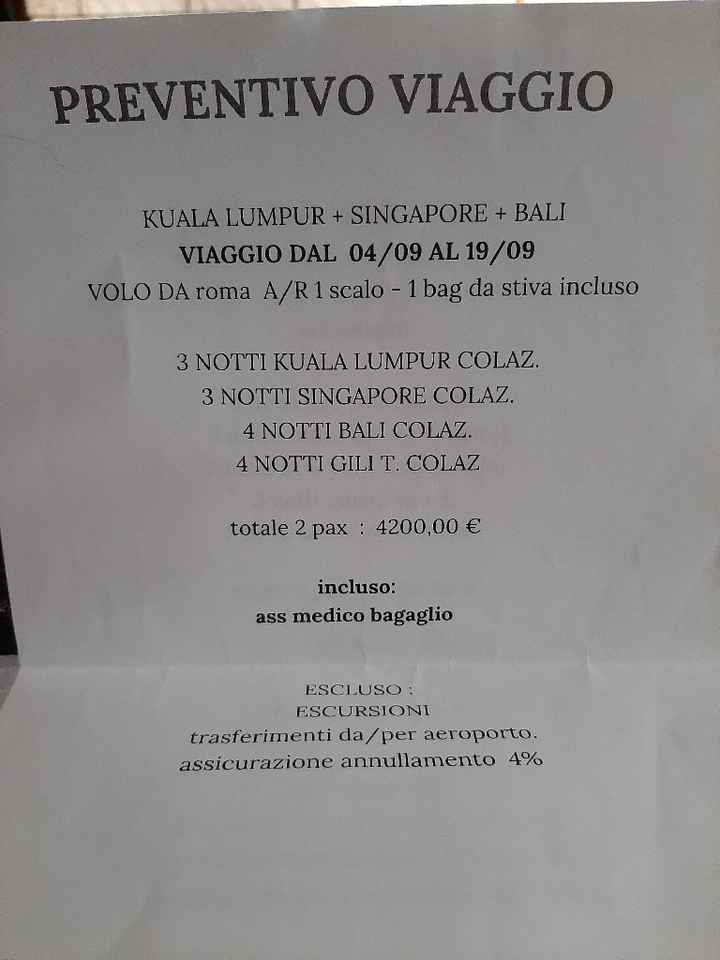 Viaggio di nozze - 1