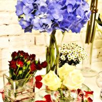 Composizione sui tavoli