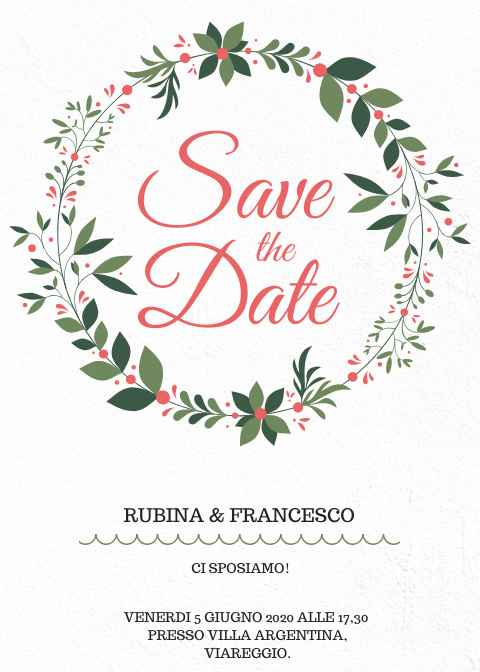 Save the date ❤️ - 1