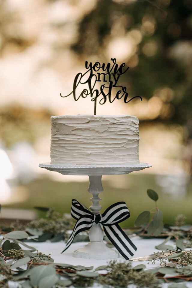 Torta nuziale minimal aiuto! - 1