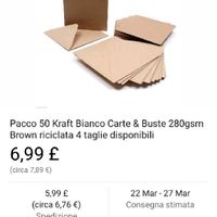 Ricerca cartoncino - 1