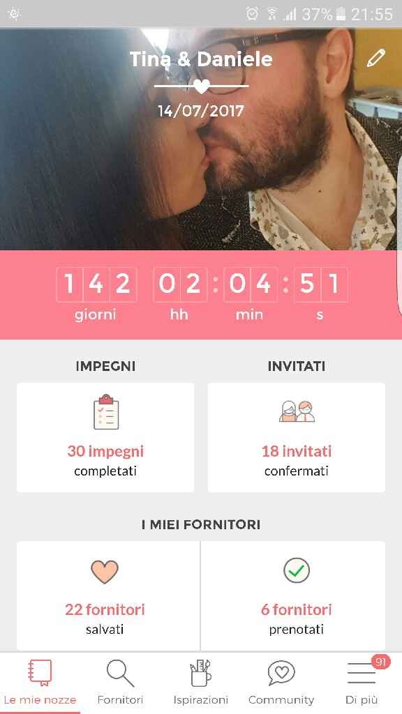 Quanti giorni mancano alle tue nozze? - 1