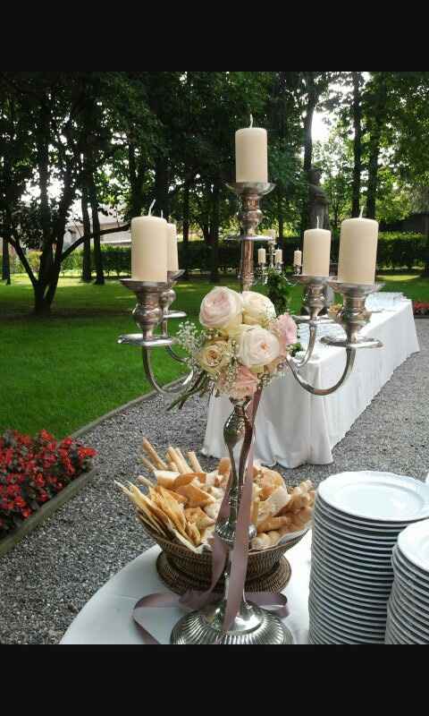 Centrotavola  con  candelabro - 1