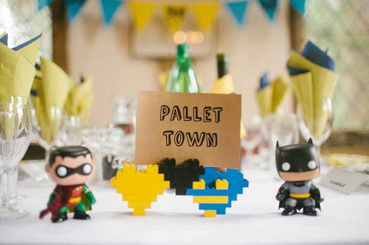 centrotavola con i lego