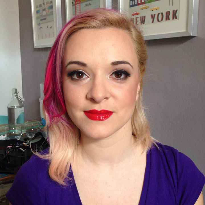 Il mio trucco sposa pin up!! - 1