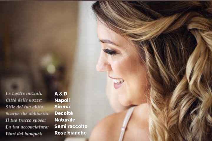 Condividi il tuo identikit sposa - 1