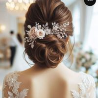 Acconciatura con fiori: velo sì o velo no? - 2