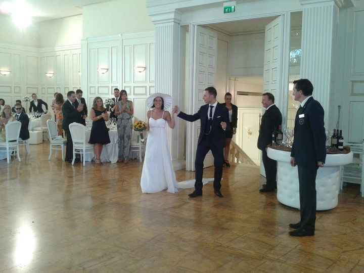 l'entrata degli sposi