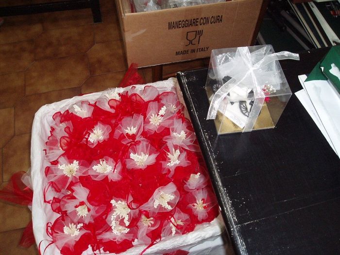 bomboniera e sacchetti