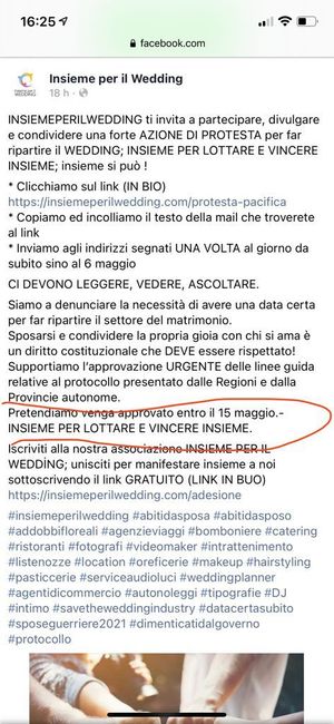 Sposi fine maggio - 2