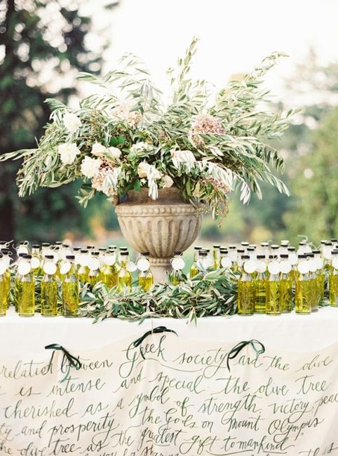 Confettata insieme alle bomboniere o confettata e olio d’oliva??🤣🤣 2