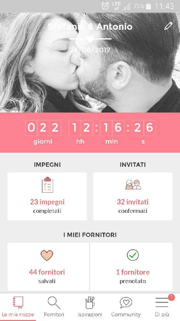 Condividete la data delle vostre nozze - 1