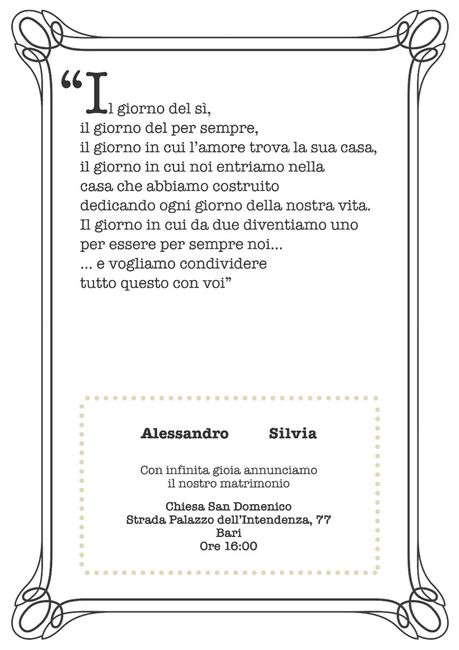 Partecipazioni fai da te - 2