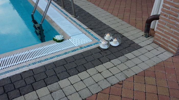 Dettaglio della piscina