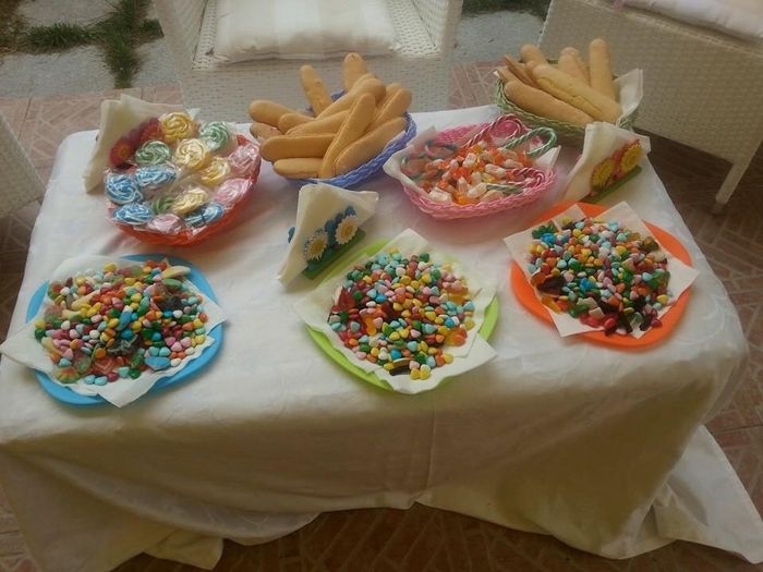 Il tavolo dolci per bambini