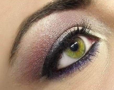 Trucco sposa con abito rosa cipria. 1
