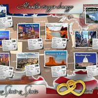 Tableau de mariage tema viaggio - 1