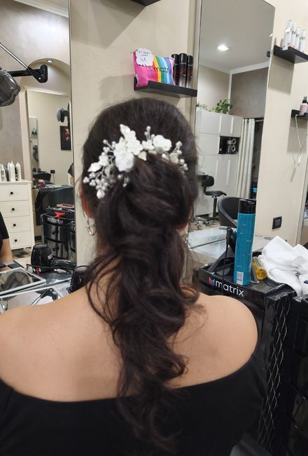 Acconciatura sposa - semiraccolto 👰🏻‍♀️ - 1