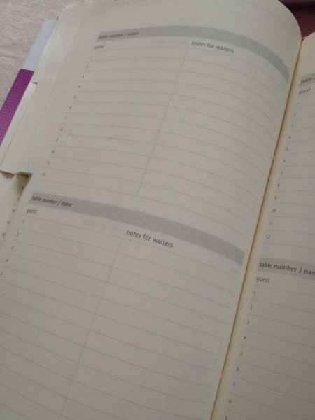 Dove annotate tutta l'organizzazione del vostro matrimonio? - 5