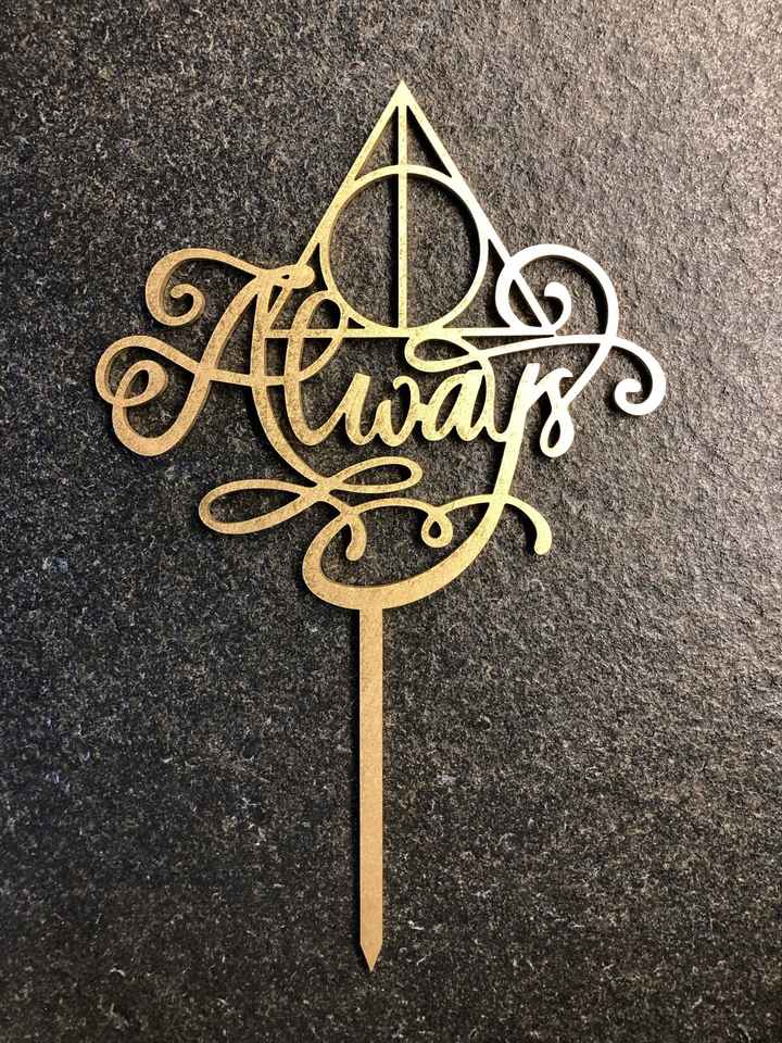 Cake topper - 1