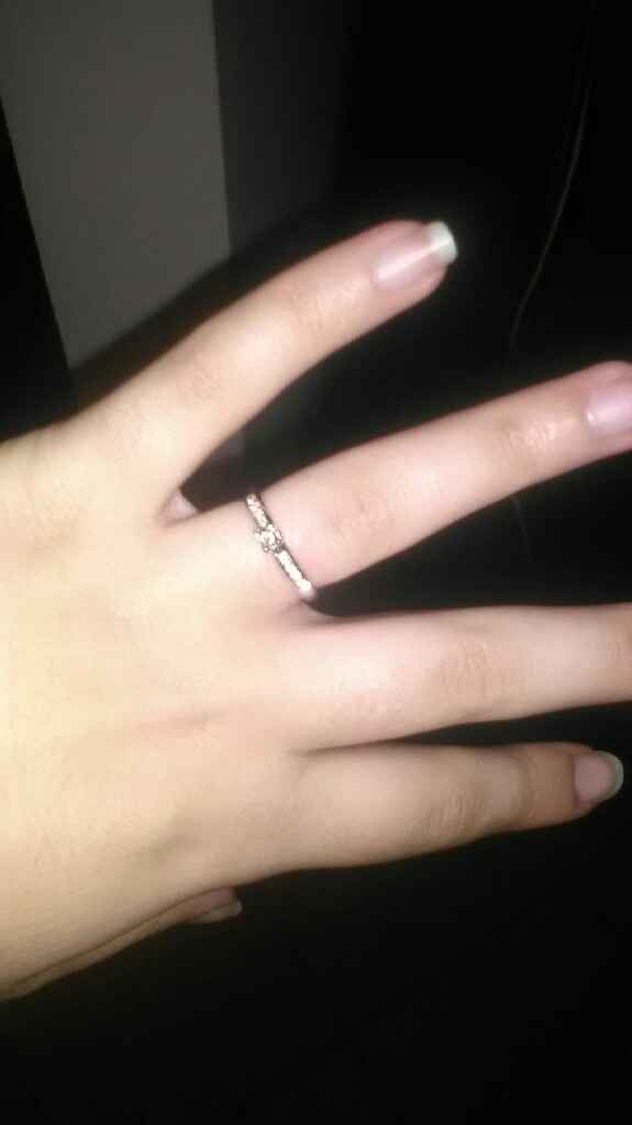 Anello 💍 di fidanzamento - 1