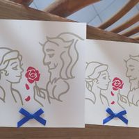 Partecipazioni e segna posti..tema la bella e la bestia - 3