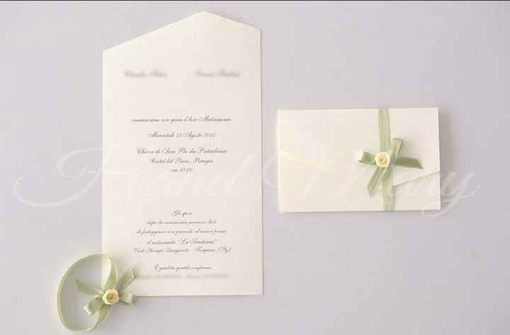 Partecipazioni scelte! Che ne dite? - 1