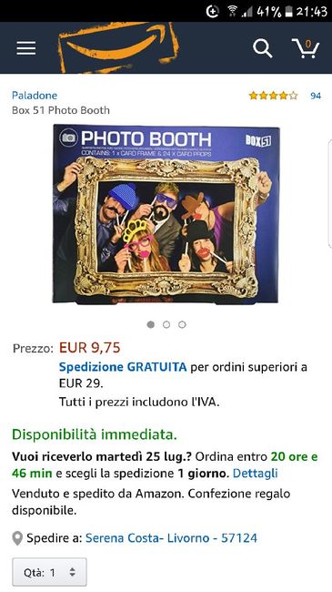 Consiglino😊🖒 Dove trovare cornici per photo booth? 2