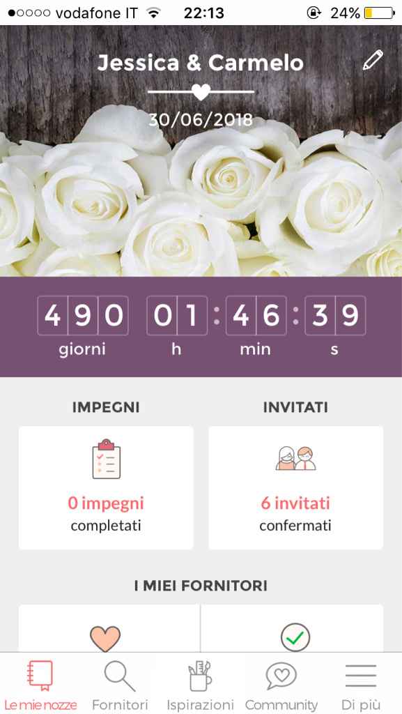 Quanti giorni mancano alle tue nozze? - 1