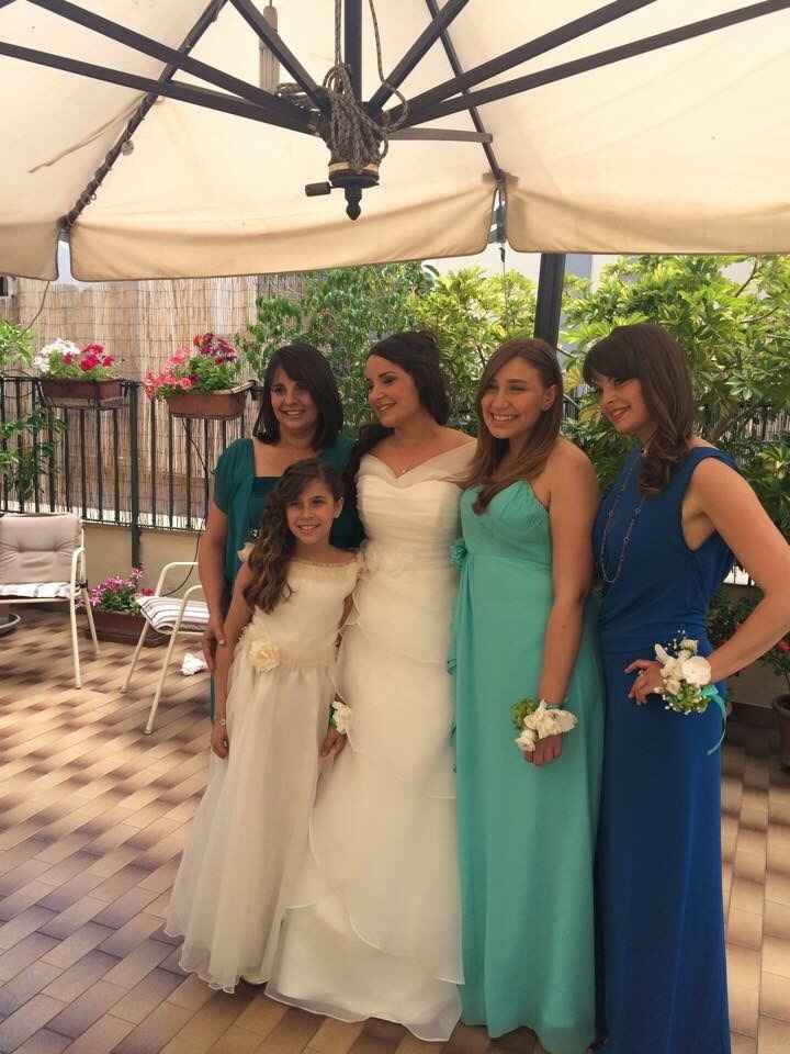 Io, le mie damigelle e le testimoni 