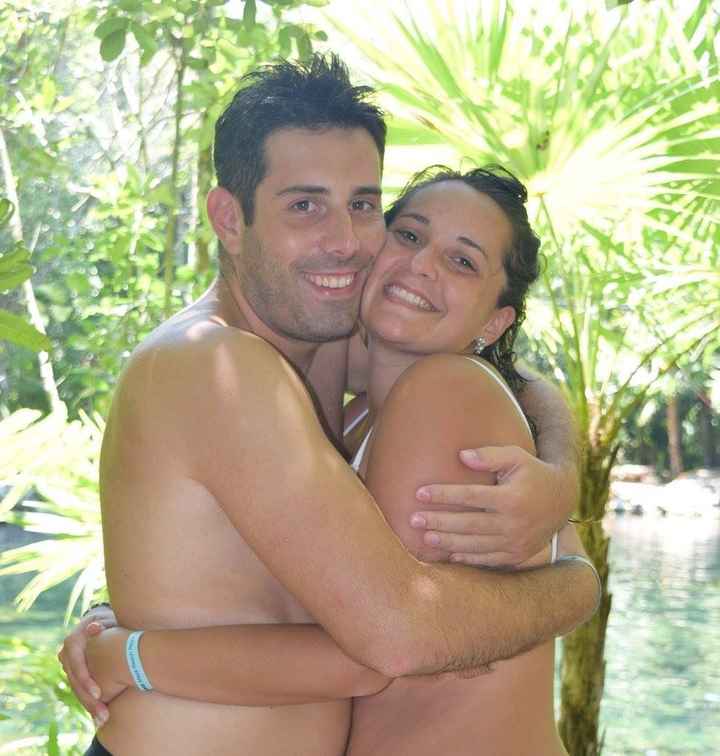 Durante il nostro viaggio di nozze in Messico 