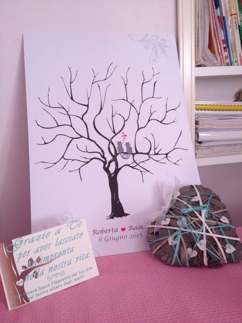 Guestbook e cuscino porta fedi 