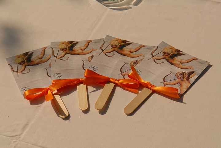 disposizione ventagli