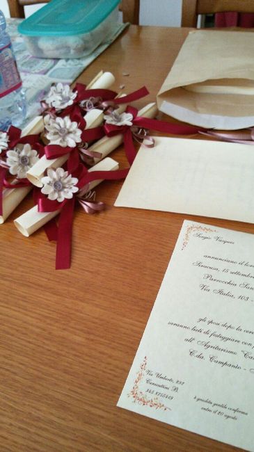 Partecipazioni come le avete fatte?? e che colore?? - 1