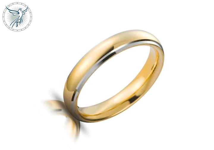 Fedi unoaerre bicolore