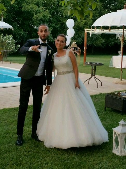 Com'è il vostro abito da sposa? condividiamo la foto? - 2