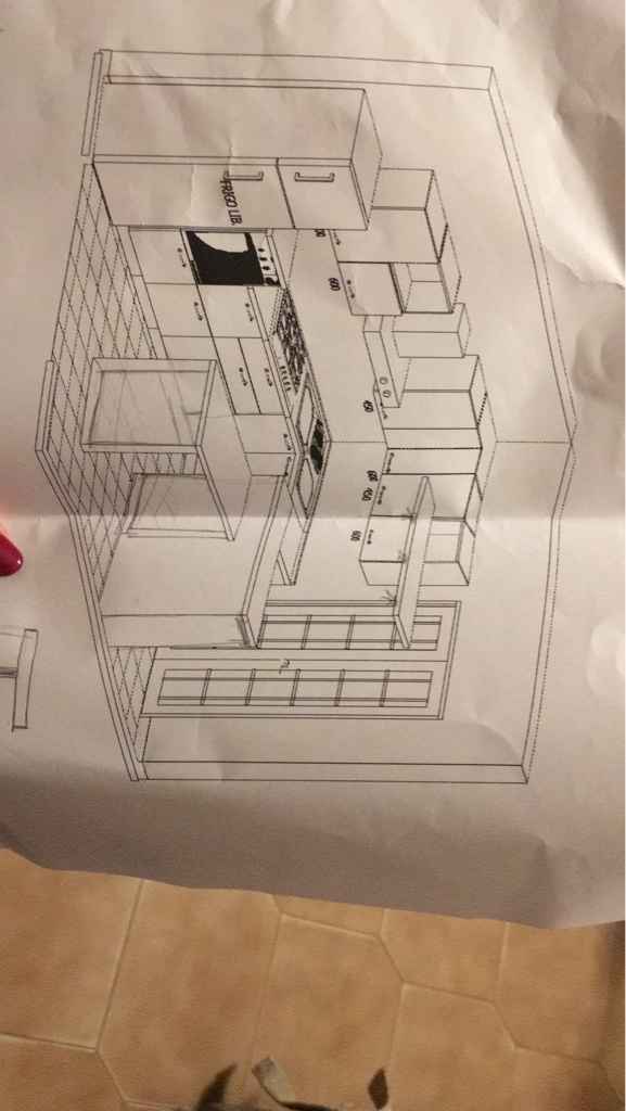 Ecco il progetto della mia cucina - 1